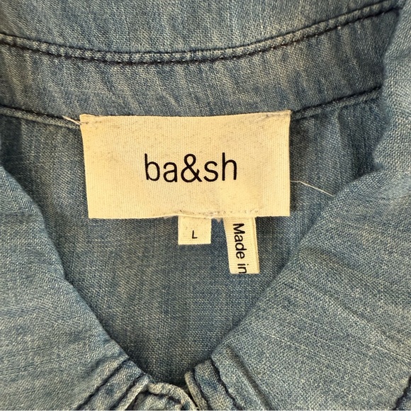 ba&sh Denim Button-Up Dress - Picture 5 of 7